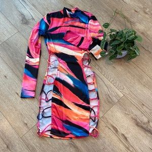 Fashion Nova Bodycon Cutout Dress